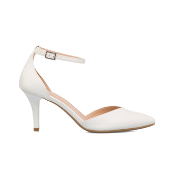 Décolleté bianche con tacco a stiletto 7 cm Lora Ferres, Donna, SKU w021000480, Immagine 0